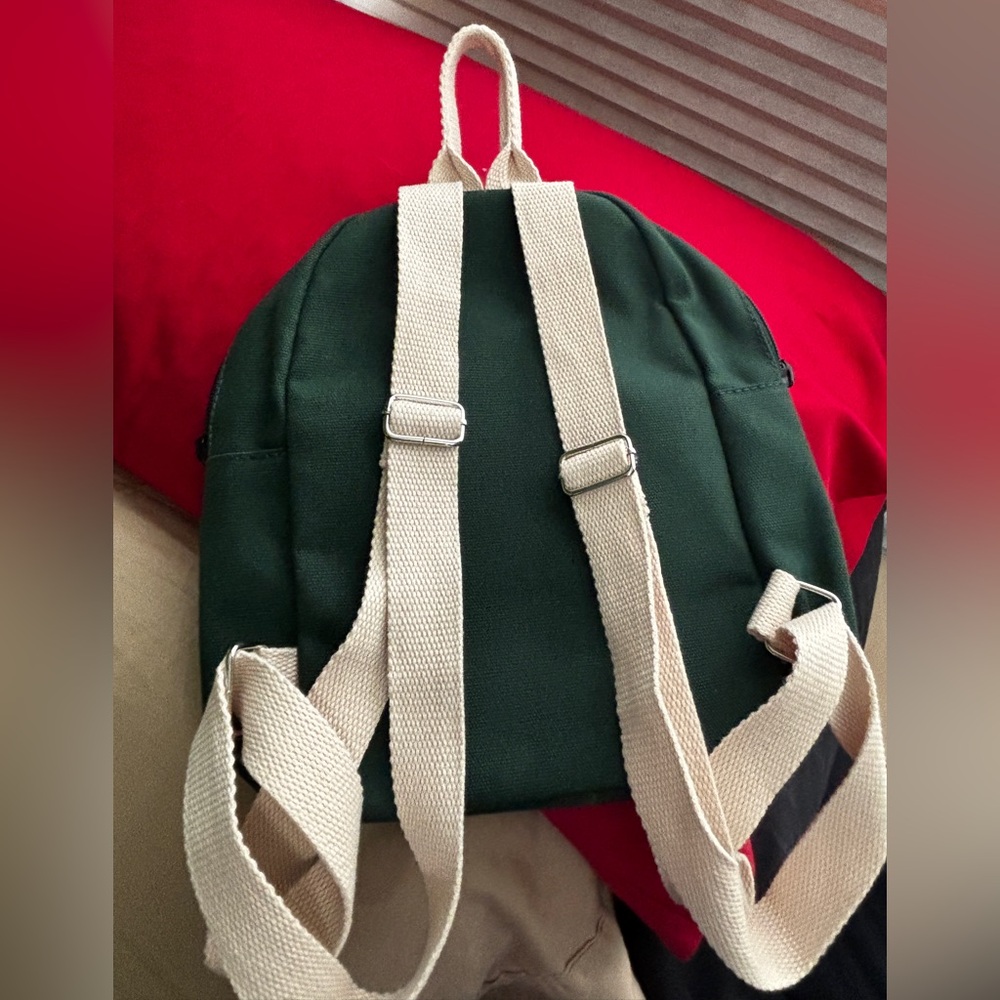Cute Mini Canvas Backpack - Picture 4 of 6